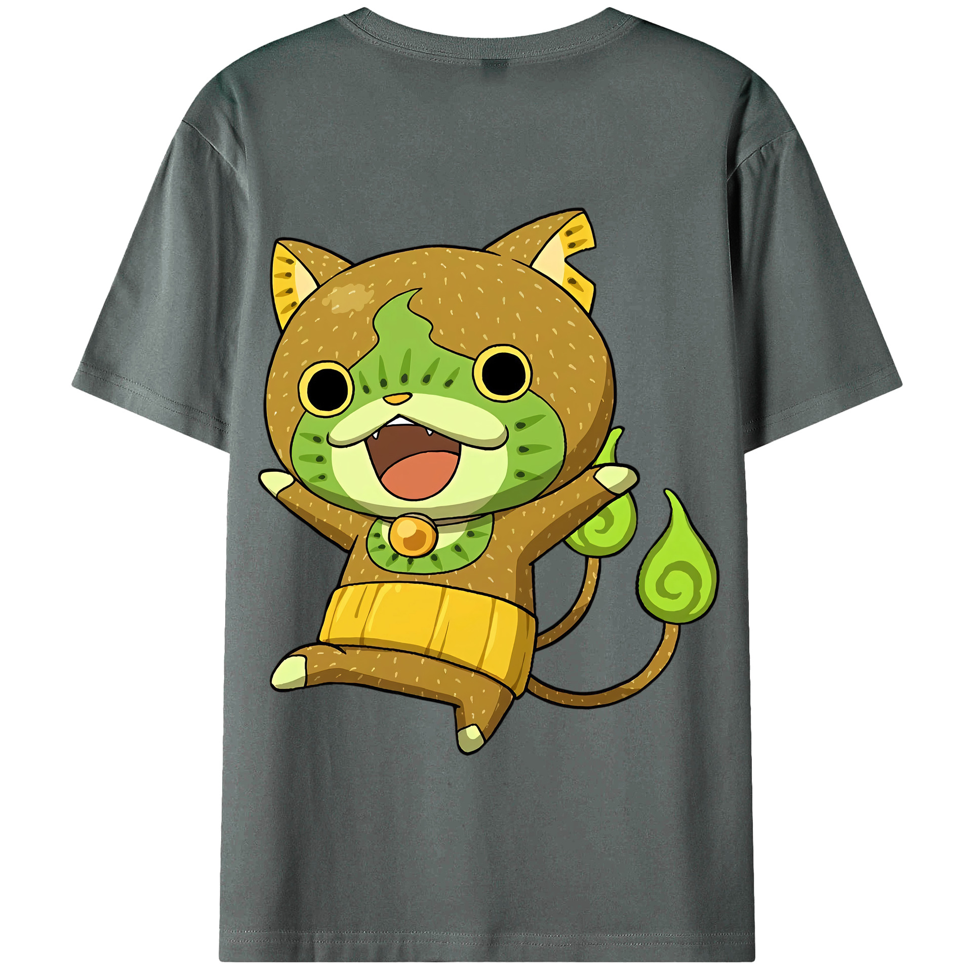 （画像用） 妖怪ウォッチ Yo-kai Watch 綿100％半袖Tシャツ（背面プリント）